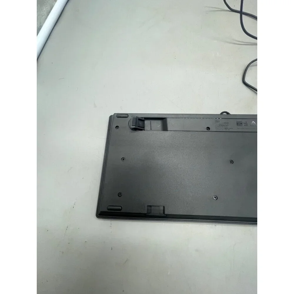 dell keyboard USB wire kb-216 black slim READ